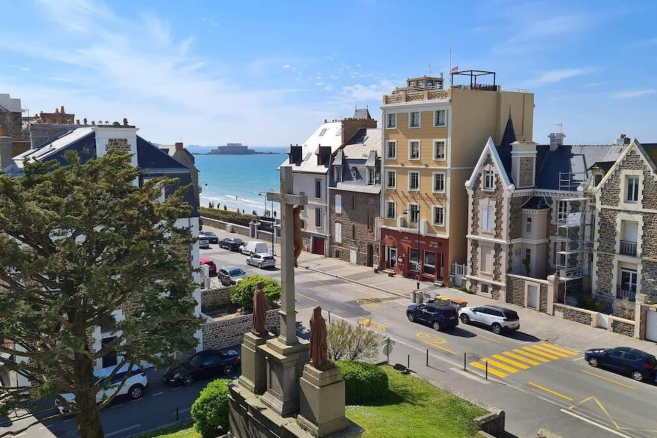 Le Petit Sillon - Joli T2 Renove Vue Mer Parking Сен-Мало Экстерьер фото